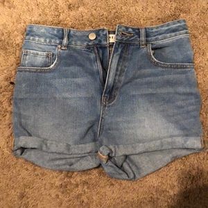 Mom jean shorts